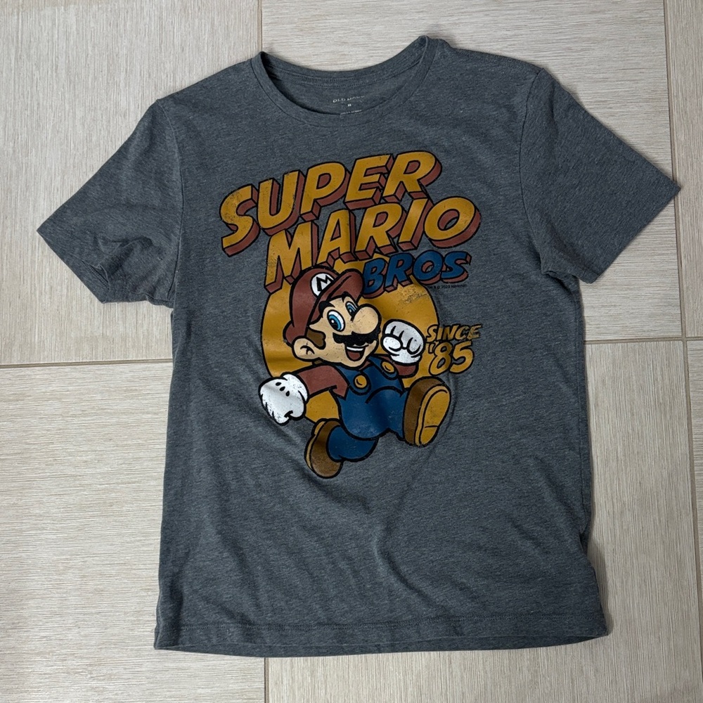 Old Navy unisex Mario shirt